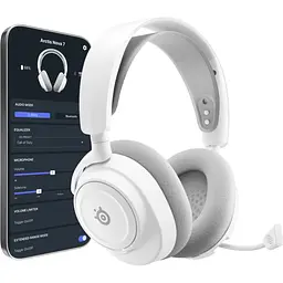 Ігрові навушники SteelSeries Arctis Nova 7P Gen 2 for PlayStation White (61745) [160354] - мініатюра 8