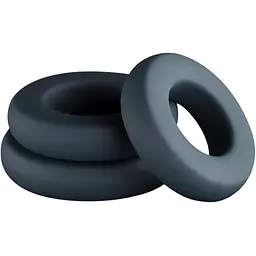 Набір ерекційних кілець Boners 3-Piece Hefty Cock Ring Set