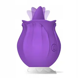 Вібратор для клітора Unihorn Purple Rose 7.8 см фіолетовий - мініатюра 8