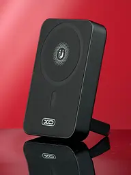 Зовнішній акумулятор - бездротовий магнітний XO PR231 magnetic 15W 10000mAh чорний - мініатюра 8