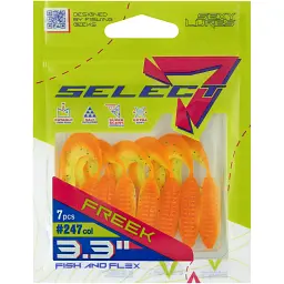 Силікон Select Freek 3.3" 247 FE (7 шт/уп) - мініатюра 2