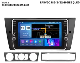 Штатна автомагнітола EasyGo M9-3-32-B-BEE QLED BMW 3 E90 E91 E92 E93 2005-2013