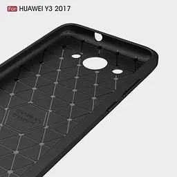 Чохол PRIMO Carbon Fiber Series для Huawei Y3 2017 Black - мініатюра 5
