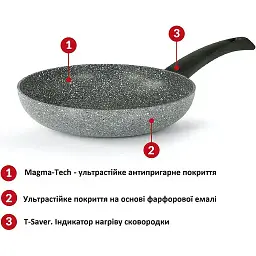 Сковорода Flonal Pietra Viva 26 см (PV8PB2670) - мініатюра 7