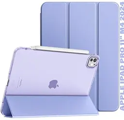 Чохол до планшета BeCover Tri Fold Hard Apple iPad Pro 11" M4 2024 Purple (711729)