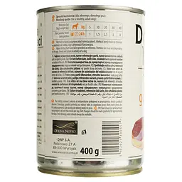 Вологий корм Dolina Noteci Premium Pure для собак схильних до алергії, з гускою та яблуком, 400 гр - мініатюра 6