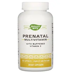 Вітаміни та мінерали Nature's Way Prenatal MultiVitamin, 180 капсул