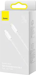 Кабель Baseus Dynamic Series USB-C to Lightning 1m 20W White (CALD000002) [82112] - мініатюра 6