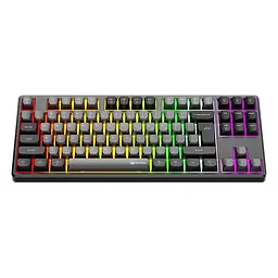 Ігрова клавіатура Meetion Tri-Mode RGB Backlit Mechanical Keyboard MK14 |BT5.0/2.4G/Wired| (UA/ru/EN Layouts) - мініатюра 2
