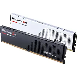 Модуль пам'яті DDR5 G.Skill Ripjaws S5 2x16GB 5600MHz White [F5-5600J4040C16GX2-RS5W] [148698] - мініатюра 4