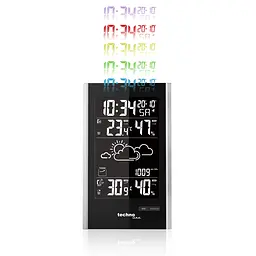 Метеостанція Technoline WS9060 Black/Silver (WS9060), Чорний - мініатюра 2