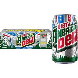 Газований напій Diet Mountain Dew Citrus Soda Pop 355 мл - мініатюра 3