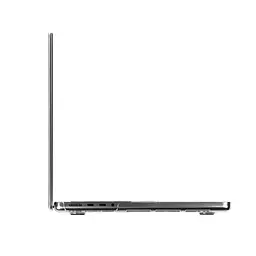 Чохол-накладка для MacBook Pro 14 M5-M1/M5 Pro-M2 Pro/M5 Max-M2 Max, прозорий, Crystal, полікарбонат (PC), захисний, прозорий, захист від подряпин і пошкоджень, вентиляція, доступ до портів, протиковзкі ніжки, для макбука, ArmorStandart (ARM79445) - мініатюра 7
