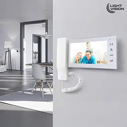Відеодомофон 7" FHD Light Vision SEOUL з трубкою (82-00232) - мініатюра 7