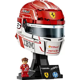 Конструктор LEGO Шолом Шарля Леклера з команди Scuderia Ferrari HP (43014) - мініатюра 2
