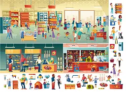 Книга Віммельбух. Професії 0889 (9789669870889) shop (9789669870889) - мініатюра 2