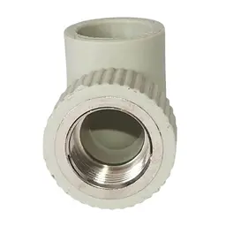 Кутник PPR комбінований з внутрішньою різьбою VITOPlast Ø 25х3/4" 30412 - мініатюра 2