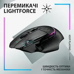 Миша комп'ютерна Logitech G502 X Plus Black (910-006162) - мініатюра 2