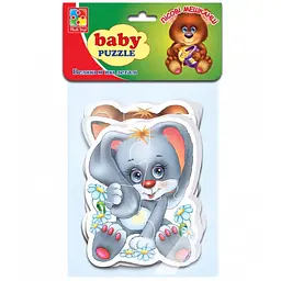 Бейбі пазли Vladi Toys Малюк зможе Лісові жителі 16 елементів (VT1106-79) - мініатюра 2