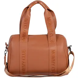 Сумка Childhome Mommy club Signature vegan leather brown - мініатюра 3