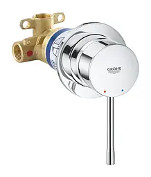 Набір гігієнічного душу прихованого монтажу Grohe Essence Tempesta-F UA111197000, Хром - мініатюра 2