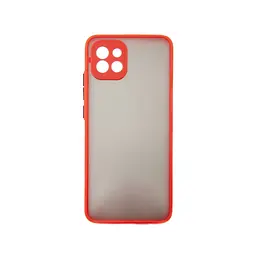 Чохол до мобільного телефона Dengos Kit for Samsung Galaxy A03 case + glass (Red) (DG-KM-23) - мініатюра 2