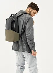 Чоловічий рюкзак Sambag ZARD DART чорний з хакі 44 х 31 х 15 см (25523119m) - мініатюра 3