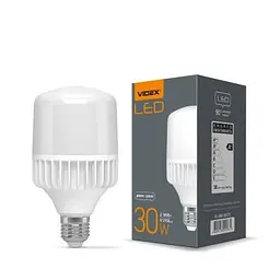 Лампочка Videx A80 30W E27 5000K 220V (VL-A80-30275) - мініатюра 2