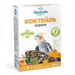 Корм Природа Коктейль для середніх папуг Корела 500г арт.PR740042