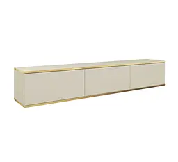 Тумба під телевізор навісна Perfect Home Оро / Oro 3-дверна RTV175 Бежевий (PFH-091361) - мініатюра 3