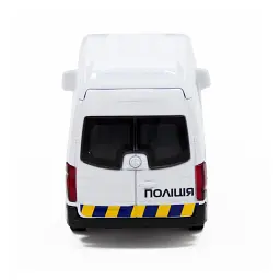 Автомодель TechnoDrive метал 11, 5х4, 8х5, 5 см Поліція - мініатюра 7