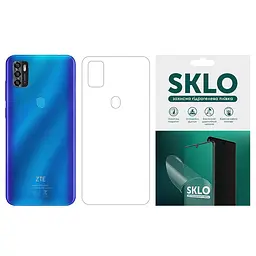 Захисна гідрогелева плівка SKLO (тил) для ZTE Blade v2020 (Матовий)
