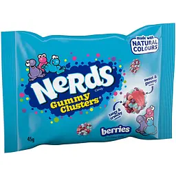 Желейні цукерки Nerds Gummy Clusters Berries 45 г (1230000131070)