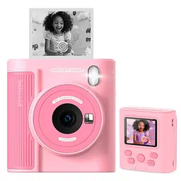 Дитячий фотоапарат Instant Print Camera P99 з миттєвим термодруком (Рожевий) - мініатюра 4
