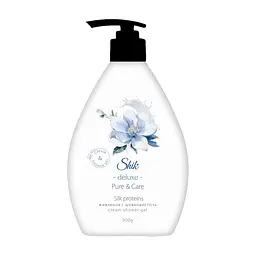 Гель для душу Shik Deluxe Pure & Care Silk Proteins 900 г (4823107607240) - мініатюра 2