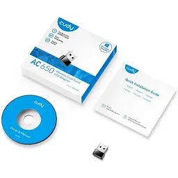 Адаптер WiFi Cudy WU650,AC650 Wi-Fi Mini USB Adapter - мініатюра 5