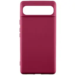 Чохол TPU GETMAN Liquid Silk для Google Pixel 7a Бордовий / Marsala