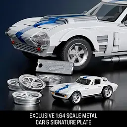 Колекційна машинка-конструктор Hot Wheels Mattel Brick Shop Elite Corvette Grand Sport (JGR31) - мініатюра 6