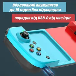 Джойстик блютуз геймпад бездротовий ігровий контролер для iOS Android білий - мініатюра 7