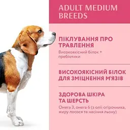 Сухий корм для собак Optimeal для середніх порід зі смаком індички 12 кг (4820083905506) - мініатюра 3