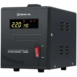 Стабілізатор напруги Real-El STAB ENERGY-1000 (EL122400012)