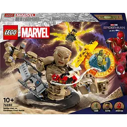 Конструктор LEGO Super Heroes Marvel Людина-Павук vs. Піщана людина: Вирішальна битва 347 деталі (76280)