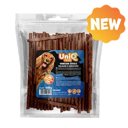 Ласощі для собак UniQ PETS Стіки з оленини, 500 г - мініатюра 4