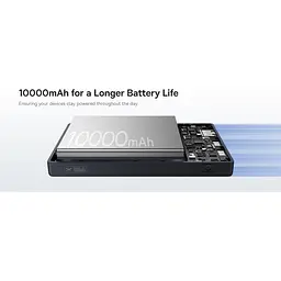 Зовнішній акумулятор Baseus PicoGo 10000mAh 20W Cosmic Black (P10076801123-00) [132855] - мініатюра 7