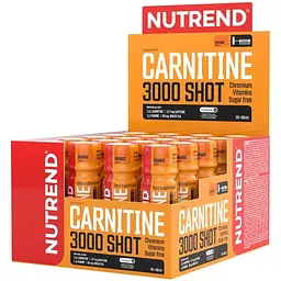Л-Карнітин з кофеїном і тауріном Nutrend Carnitine 3000 апельсин 60 мл - мініатюра 2