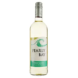 Вино Pearly Bay Sweet White, біле, солодке, 8%, 0,75 л