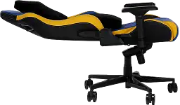 Геймерське крісло GT Racer синє з жовтим (X-0724 Blue/Yellow) - мініатюра 6