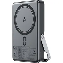 Павербанк Acefast Magnetic Wireless Black 10 000 mAh / 22.5 Вт (6974316284000)