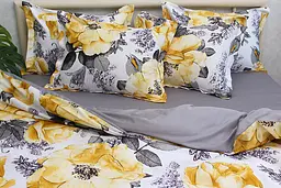 Комплект постільної білизни з компаньйоном Євро TAG tekstil pbe0042347 - мініатюра 5