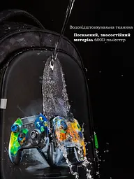 Ортопедичний шкільний рюкзак для хлопчика School Standard 475 гр 17,5 літрів Чорний - мініатюра 8